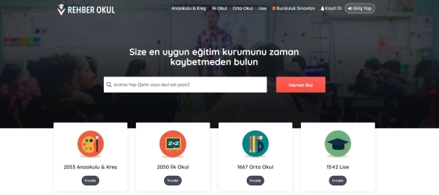 Özel okul arayan velilere hızlı çözüm: Rehber okul