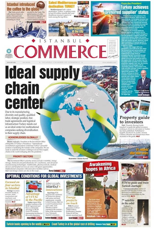 Istanbul Commerce’in yeni sayısı çıktı