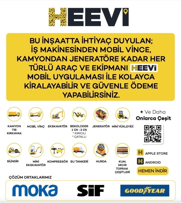 İş makinalarını ve kamyonları mobilden kolay kiralama