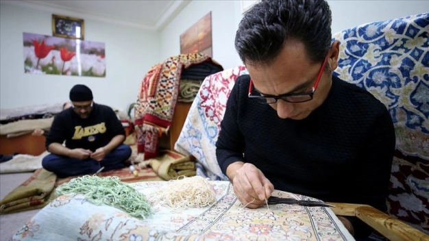 Halı tamiriyle hizmet ihracı