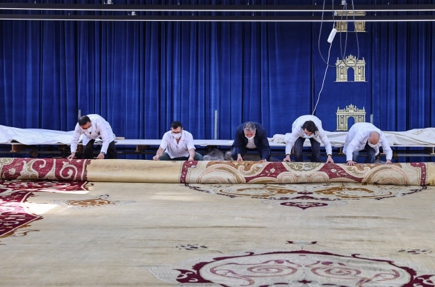 Türkiye’nin en büyük yekpare dokuması onarıldı