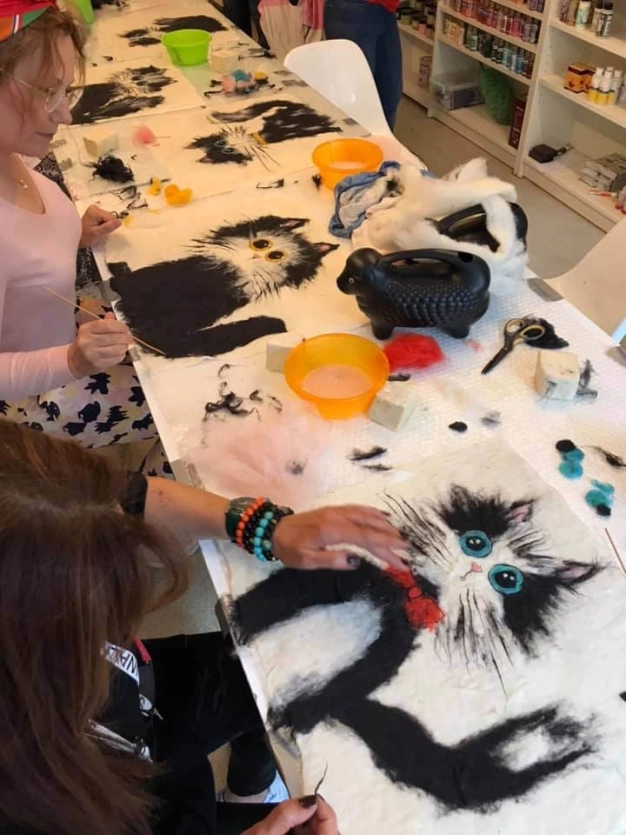 Geleneksel keçe ile fonksiyonel tasarımlar