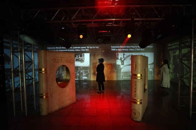 Çadırla alınan tapuya ay yıldız kale ile koruma