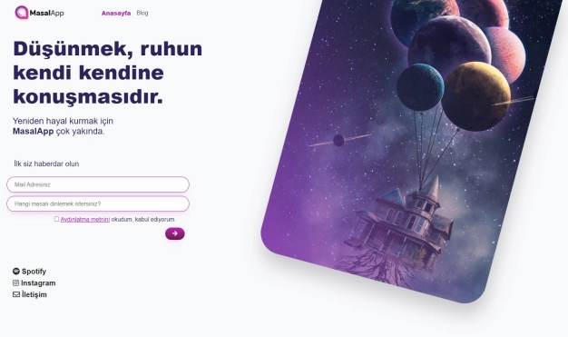 MasalApp ile 7’den 70’e herkes masal dinleyecek