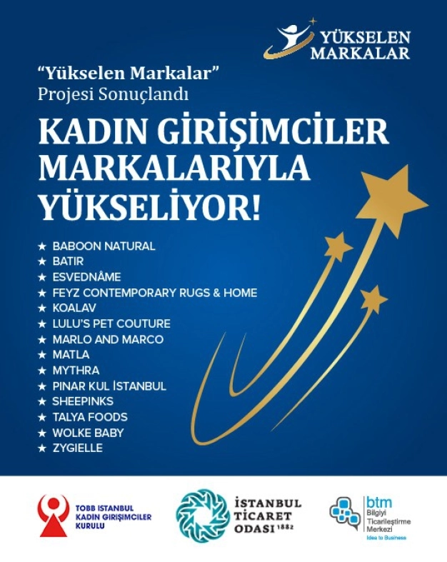 İTO'nun Yükselen Markalar Projesi'nde 14 başarılı kadın girişimci belirlendi