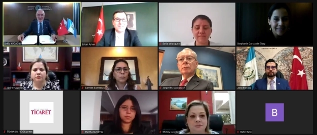 Guatemala ile ticarette hedef 100 milyon dolar