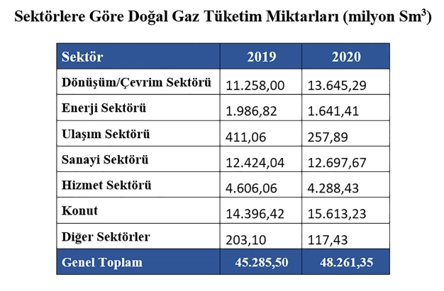 Doğalgazda Türkiye’nin avantajı uzun vade