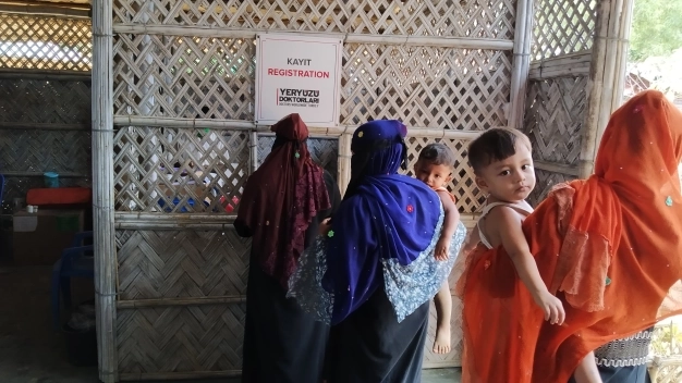 Bangladeş'teki Mülteci Sağlığı Merkezi’nde 66 bin 805 ücretsiz muayene hizmeti verildi
