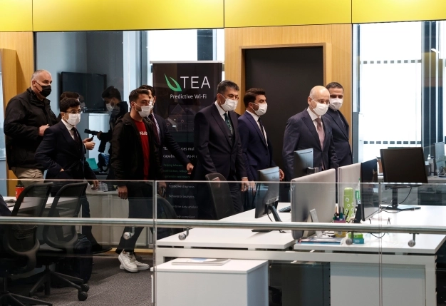 Bakan Karaismailoğlu, Teknopark İstanbul’da