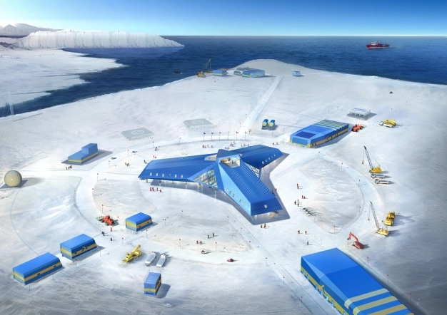 Beyaz kıtaya bilim üssünün tasarımı hazır