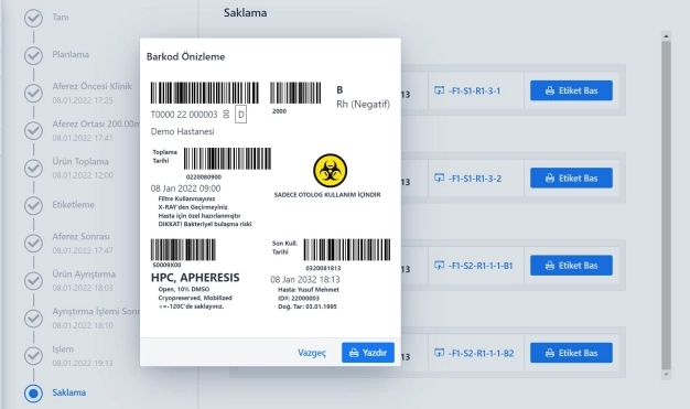 Kemik iliği ve hücre doku bankacılığında yerli çözüm