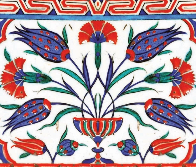 Istanbul’s unfading flowers Mosaics and glazed tiles