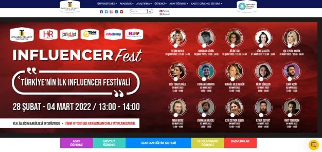 Akademik ve kültürel etkinlikler tüm hızıyla sürüyor