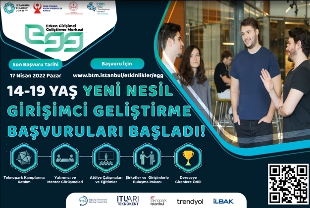 14-19 yaş gençler erkenden girişimci olacak