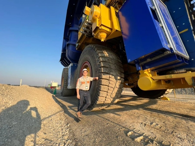 Maden kamyonu ‘Mamut’ göreve hazır