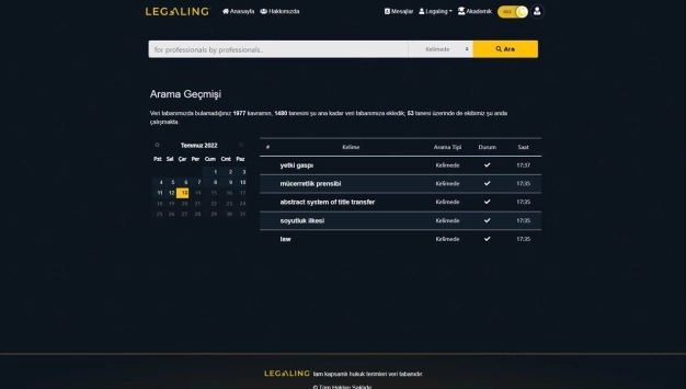 Hukuki çeviriler için en kapsamlı veri tabanı