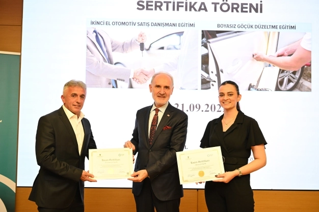 Otomotiv sektöründe mesleğe özel sertifikayla hem kazanç hem kalite